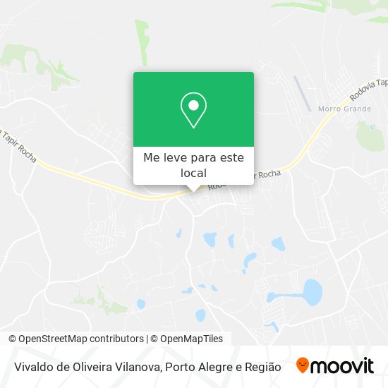 Vivaldo de Oliveira Vilanova mapa