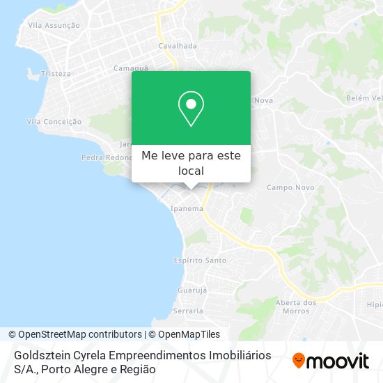 Goldsztein Cyrela Empreendimentos Imobiliários S / A. mapa