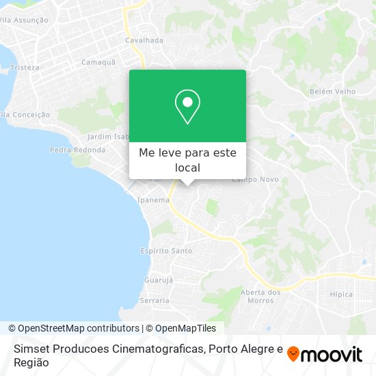 Simset Producoes Cinematograficas mapa