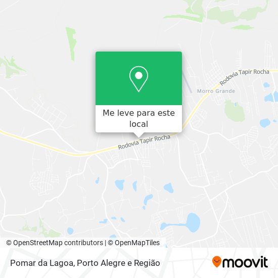 Pomar da Lagoa mapa