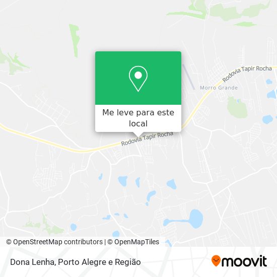 Dona Lenha mapa