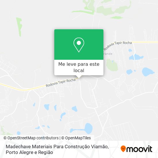 Madechave Materiais Para Construção Viamão mapa