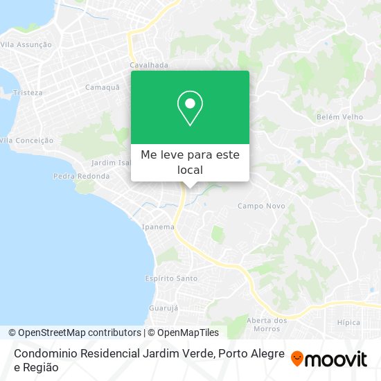 Condominio Residencial Jardim Verde mapa