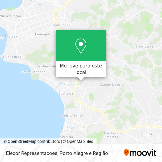 Elecor Representacoes mapa