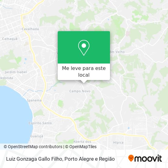 Luiz Gonzaga Gallo Filho mapa