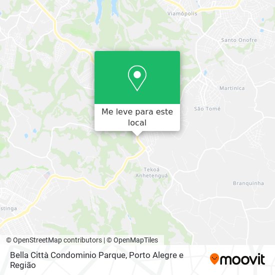 Bella Città Condominio Parque mapa