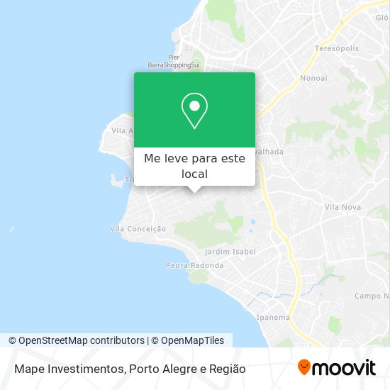 Mape Investimentos mapa
