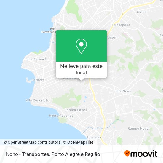 Nono - Transportes mapa