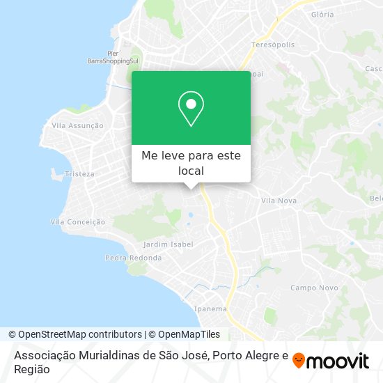 Associação Murialdinas de São José mapa