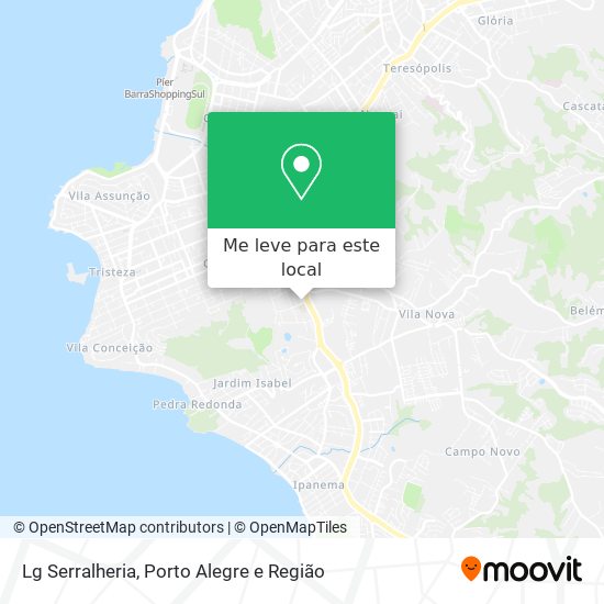 Lg Serralheria mapa