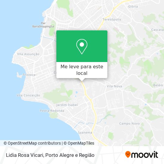 Lidia Rosa Vicari mapa