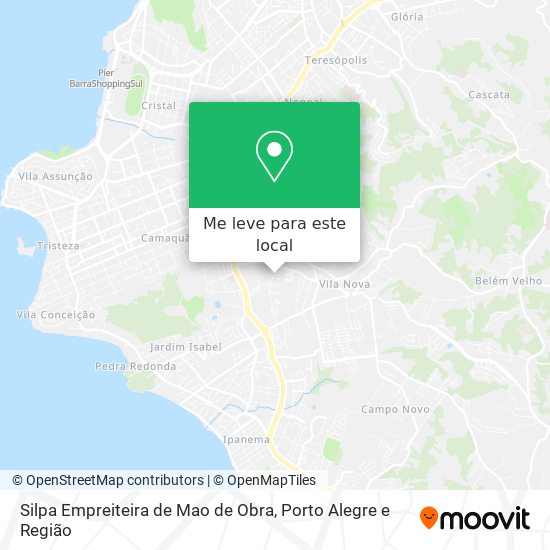 Silpa Empreiteira de Mao de Obra mapa