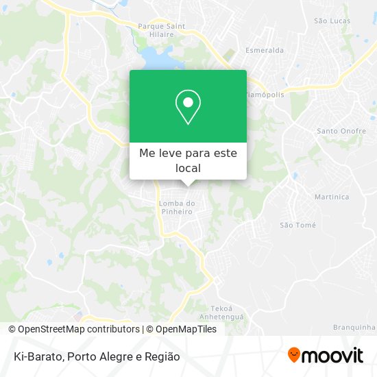Ki-Barato mapa