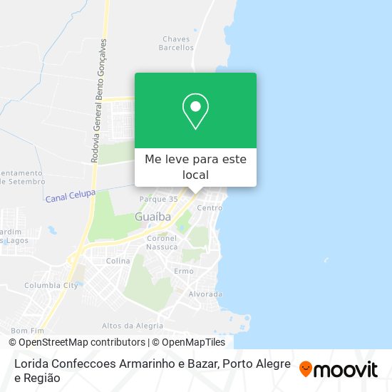 Lorida Confeccoes Armarinho e Bazar mapa