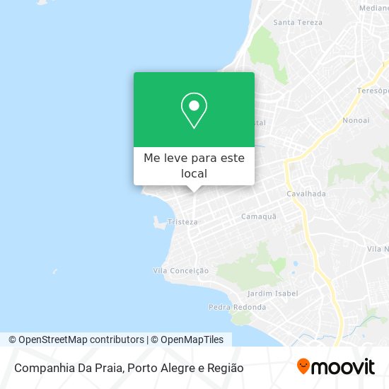 Companhia Da Praia mapa