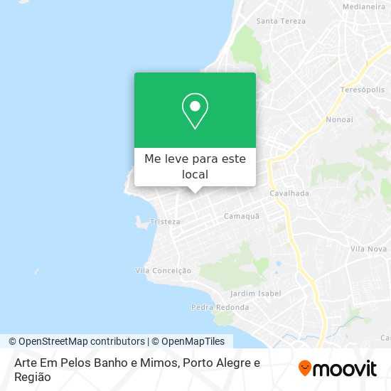 Arte Em Pelos Banho e Mimos mapa