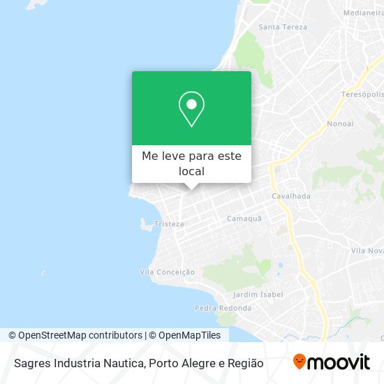 Sagres Industria Nautica mapa