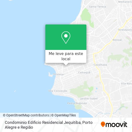 Condominio Edificio Residencial Jequitiba mapa