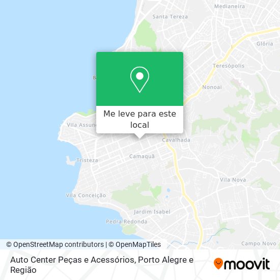 Auto Center Peças e Acessórios mapa