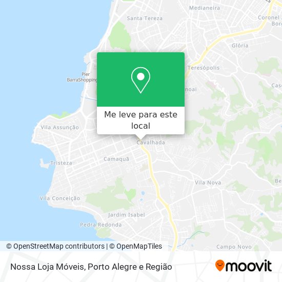 Nossa Loja Móveis mapa