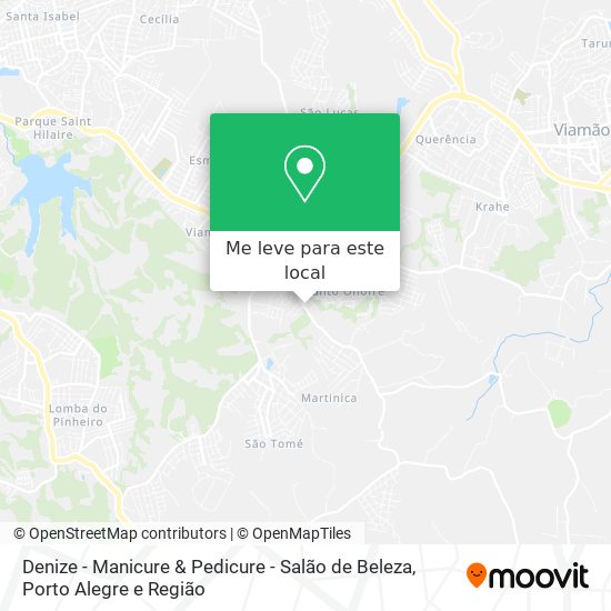 Denize - Manicure & Pedicure - Salão de Beleza mapa