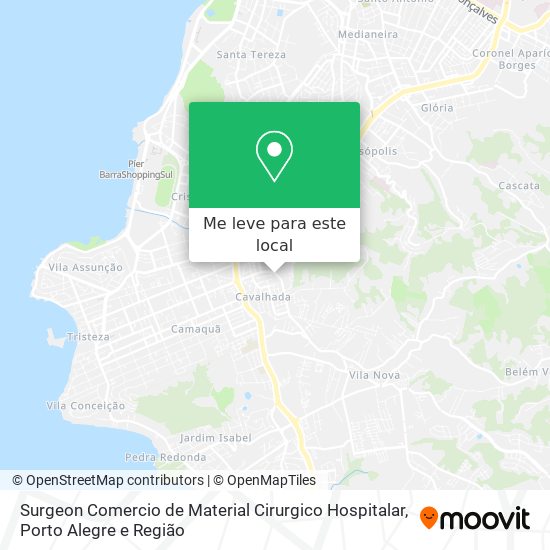 Surgeon Comercio de Material Cirurgico Hospitalar mapa
