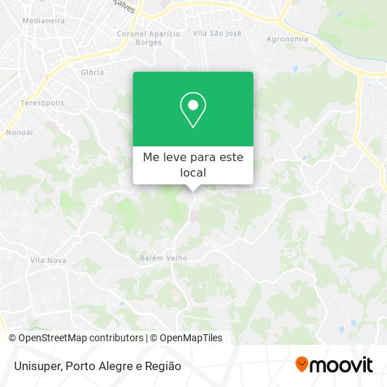 Unisuper mapa