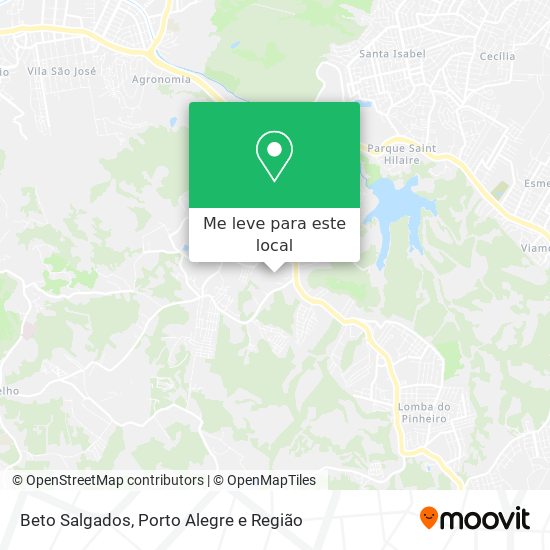 Beto Salgados mapa