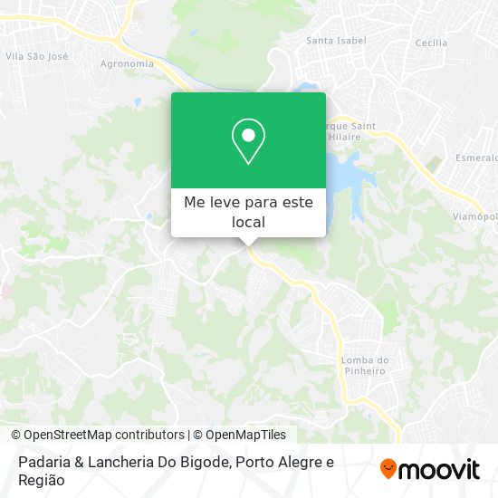 Padaria & Lancheria Do Bigode mapa