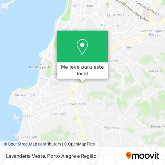 Lavanderia Veste mapa