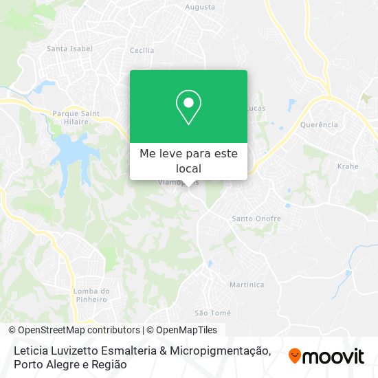Leticia Luvizetto Esmalteria & Micropigmentação mapa