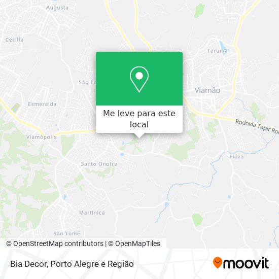 Bia Decor mapa