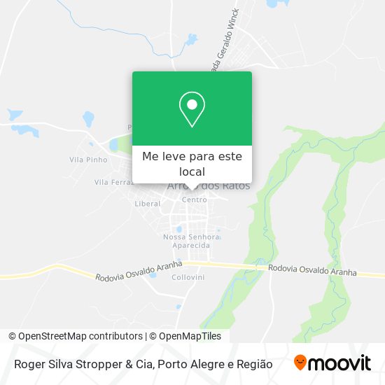 Roger Silva Stropper & Cia mapa