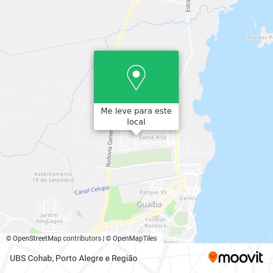 UBS Cohab mapa