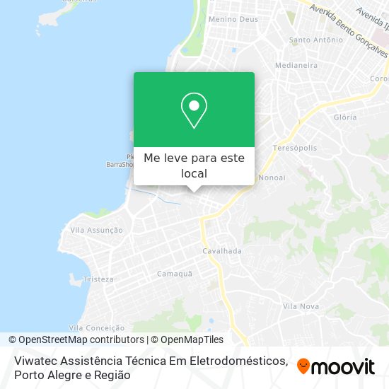 Viwatec Assistência Técnica Em Eletrodomésticos mapa