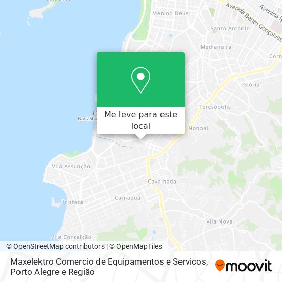 Maxelektro Comercio de Equipamentos e Servicos mapa