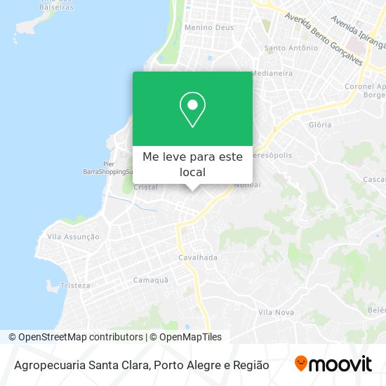 Agropecuaria Santa Clara mapa