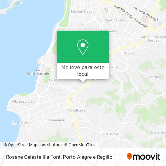 Rosane Celeste Illa Font mapa