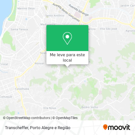 Transcheffer mapa
