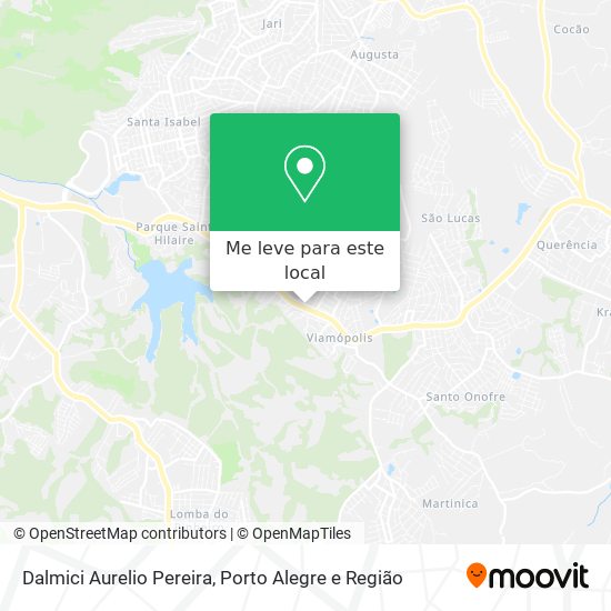 Dalmici Aurelio Pereira mapa