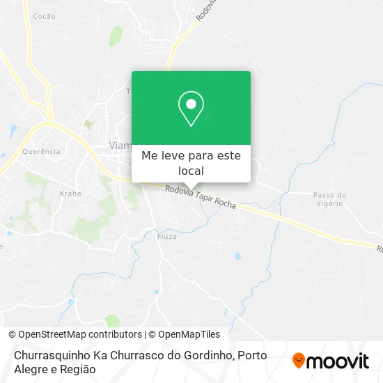 Churrasquinho Ka Churrasco do Gordinho mapa