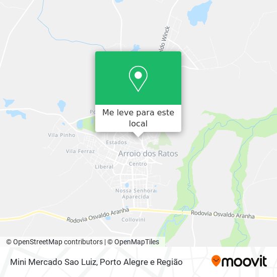 Mini Mercado Sao Luiz mapa