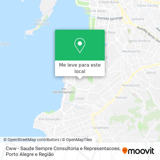 Cww - Saude Sempre Consultoria e Representacoes mapa