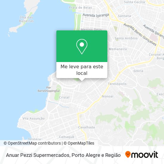 Anuar Pezzi Supermercados mapa