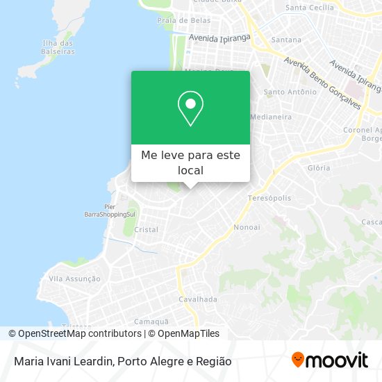 Maria Ivani Leardin mapa