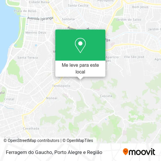 Ferragem do Gaucho mapa