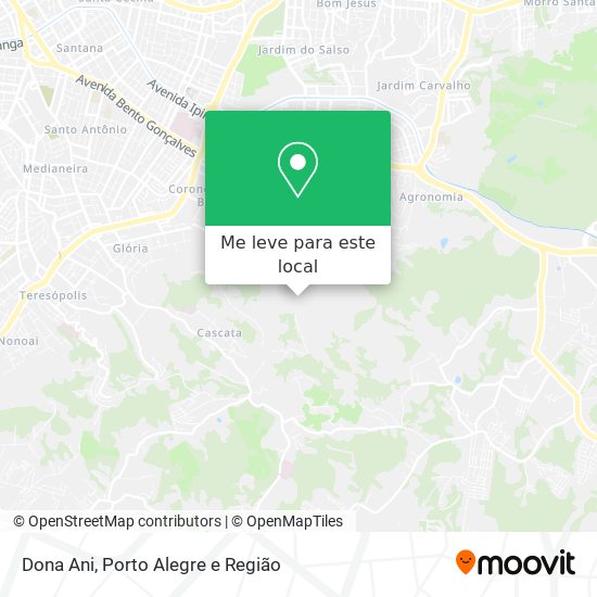 Dona Ani mapa