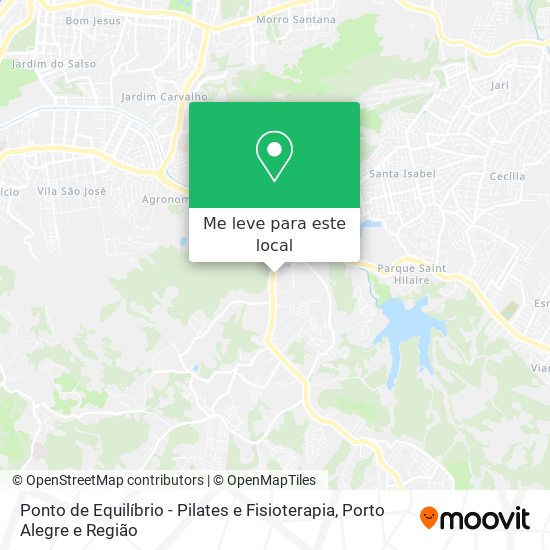 Ponto de Equilíbrio - Pilates e Fisioterapia mapa