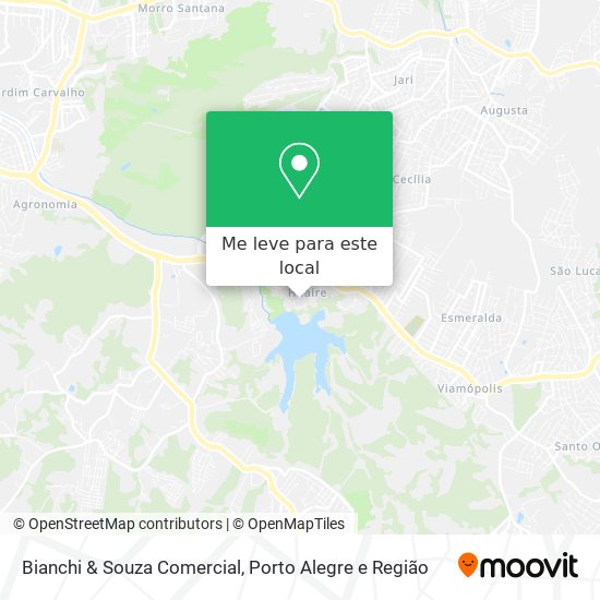 Bianchi & Souza Comercial mapa
