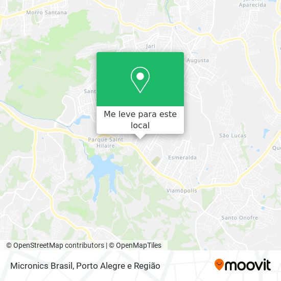 Micronics Brasil mapa